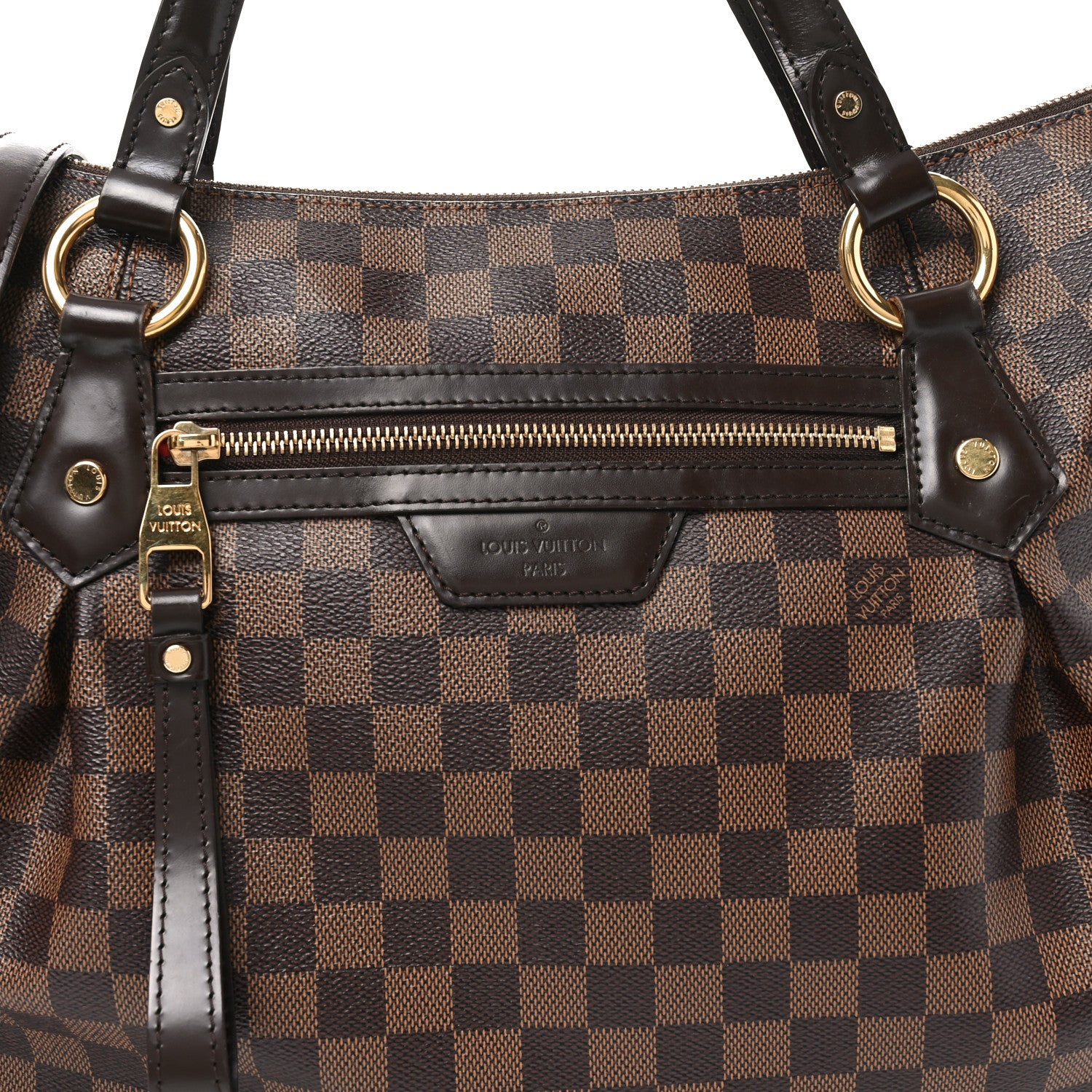 Louis Vuitton Damier Ebene Evora MM 7 of 9