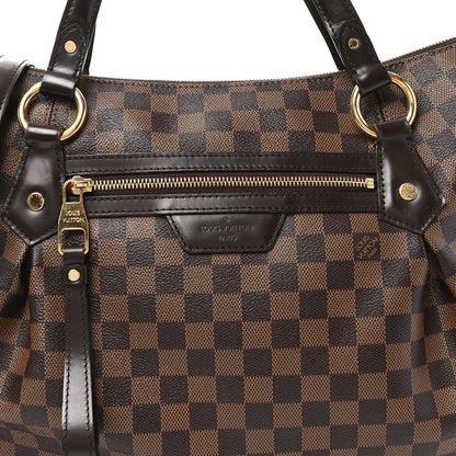 Louis Vuitton Damier Ebene Evora MM 7 of 9