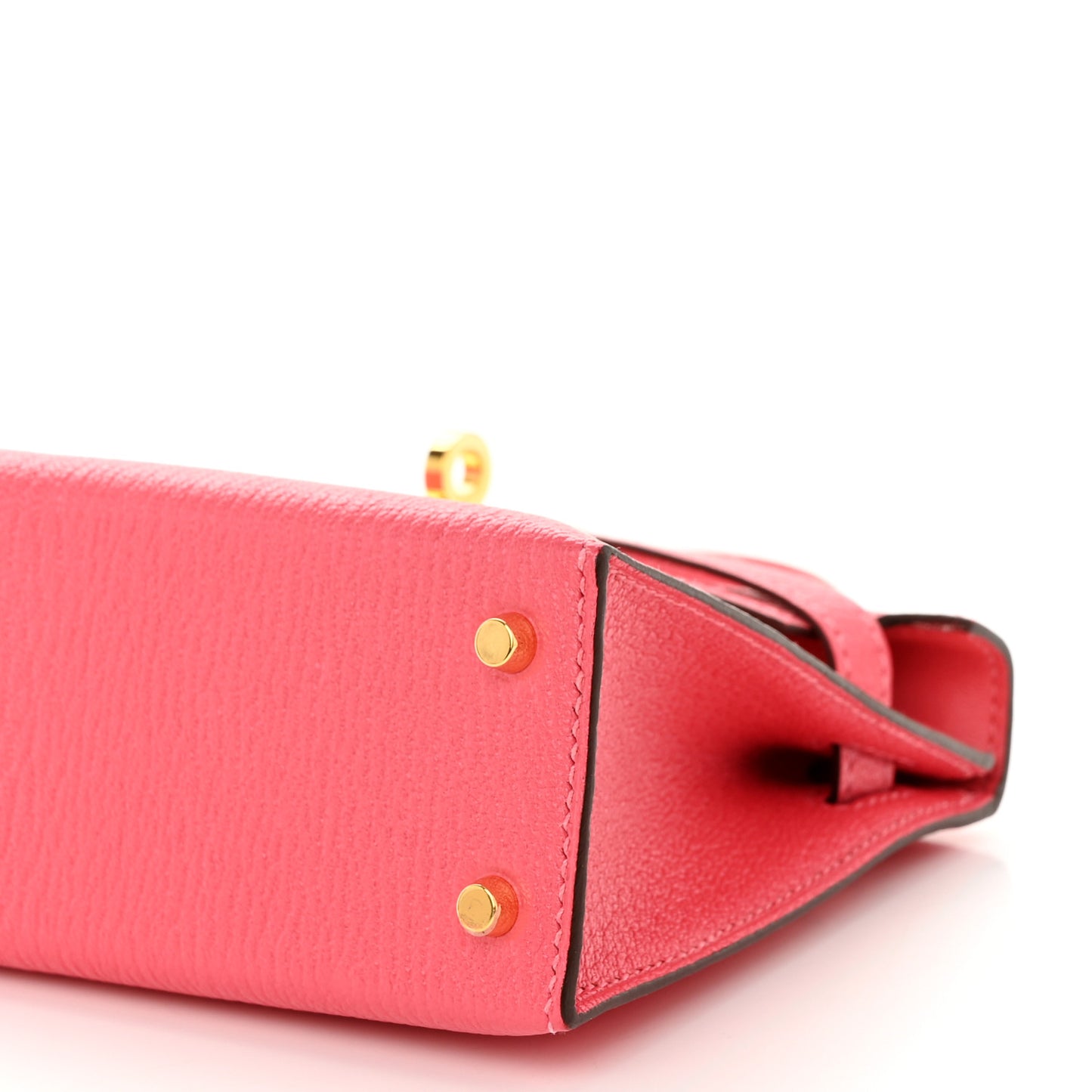 Chevre Mysore Mini Kelly Sellier 20 Rose Lipstick