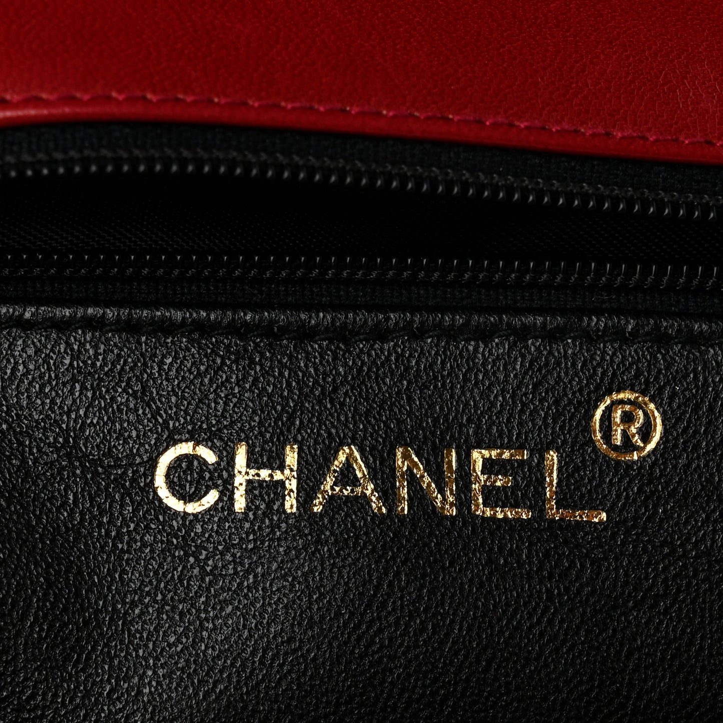 Lambskin Quilted Tassel Flap Red