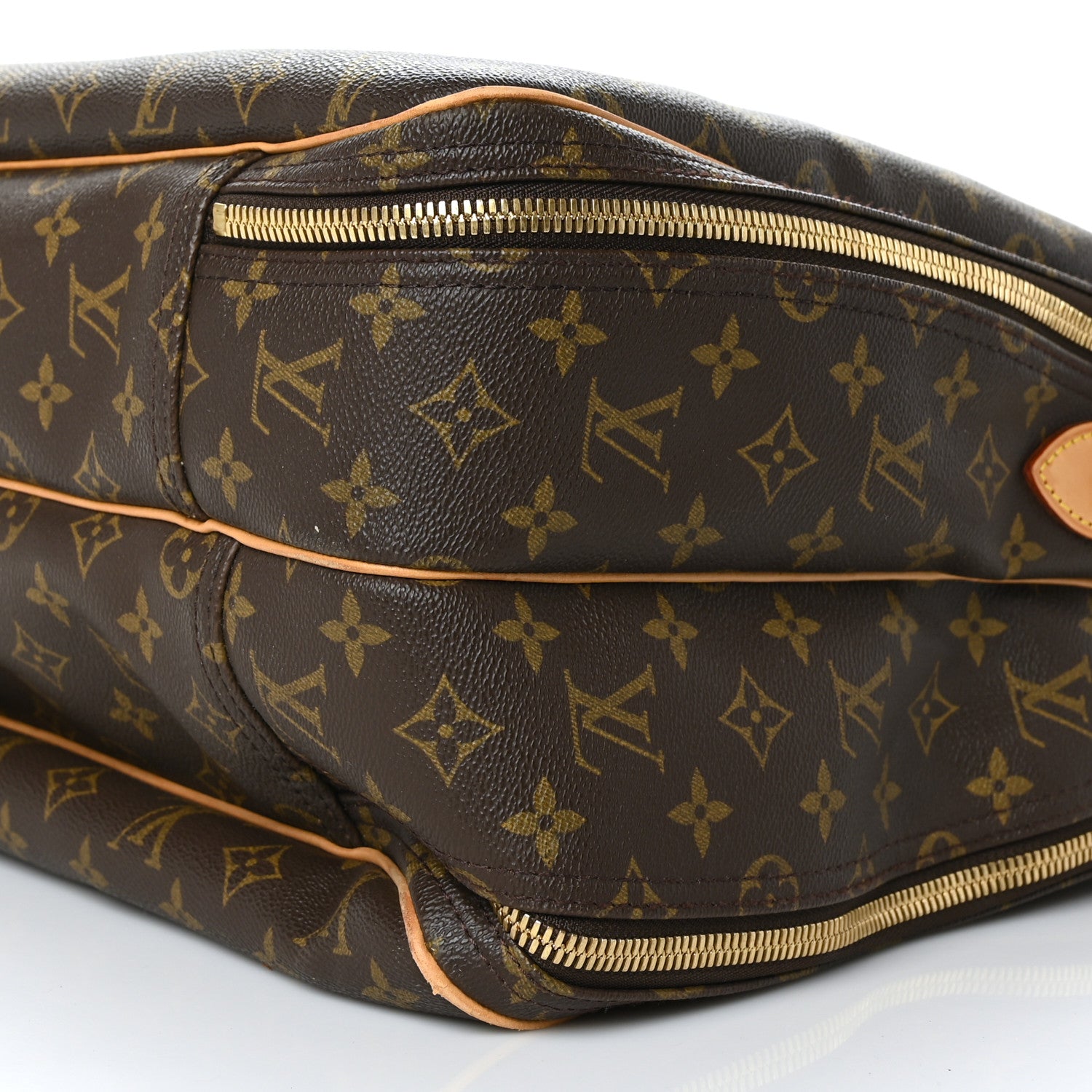 Louis Vuitton Monogram Alize 2 Compartment Luggage Travel Bag 10 of 10