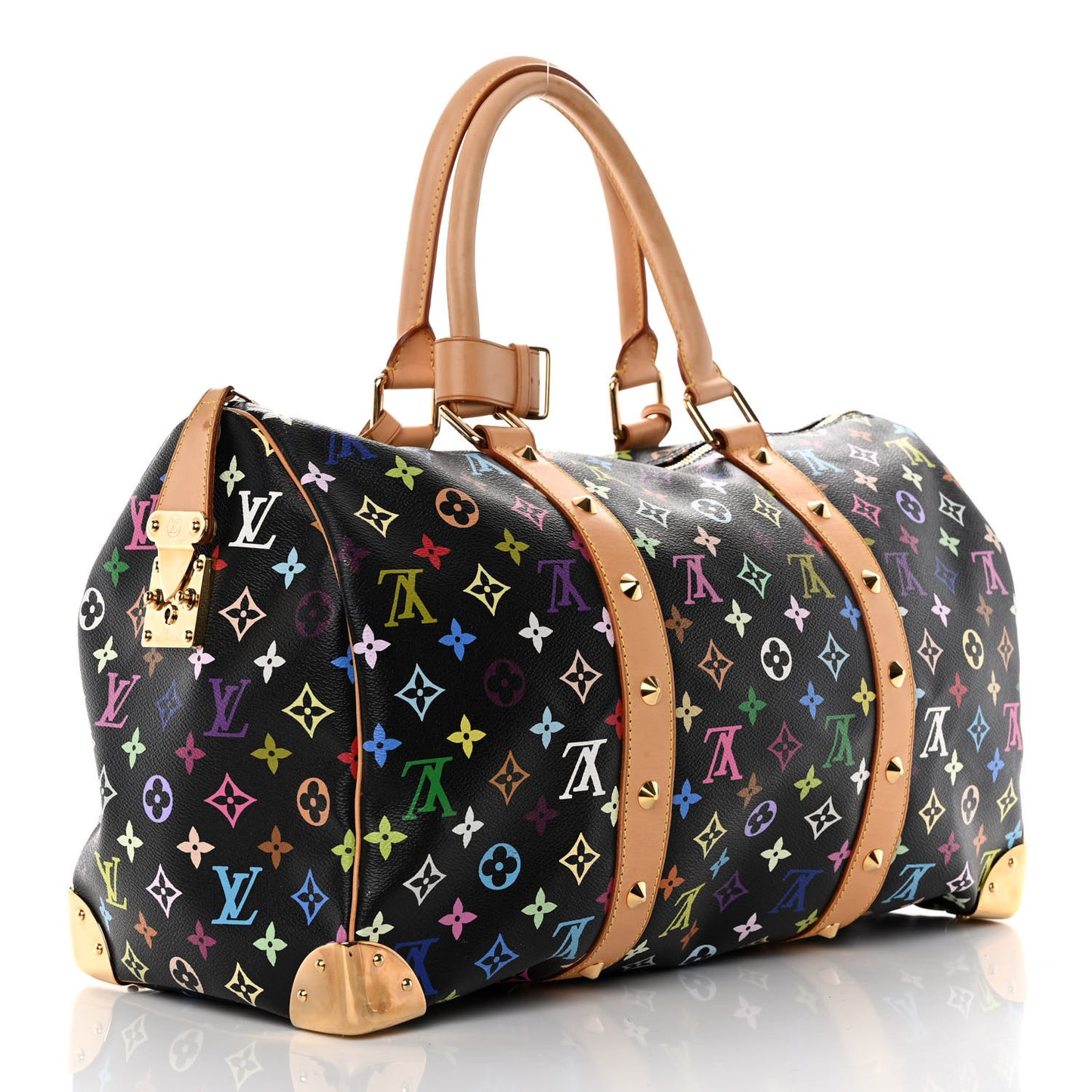 Monogram Multicolor Keepall 45 Black