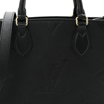 Louis Vuitton Empreinte Monogram Giant Onthego PM Black 7 of 9