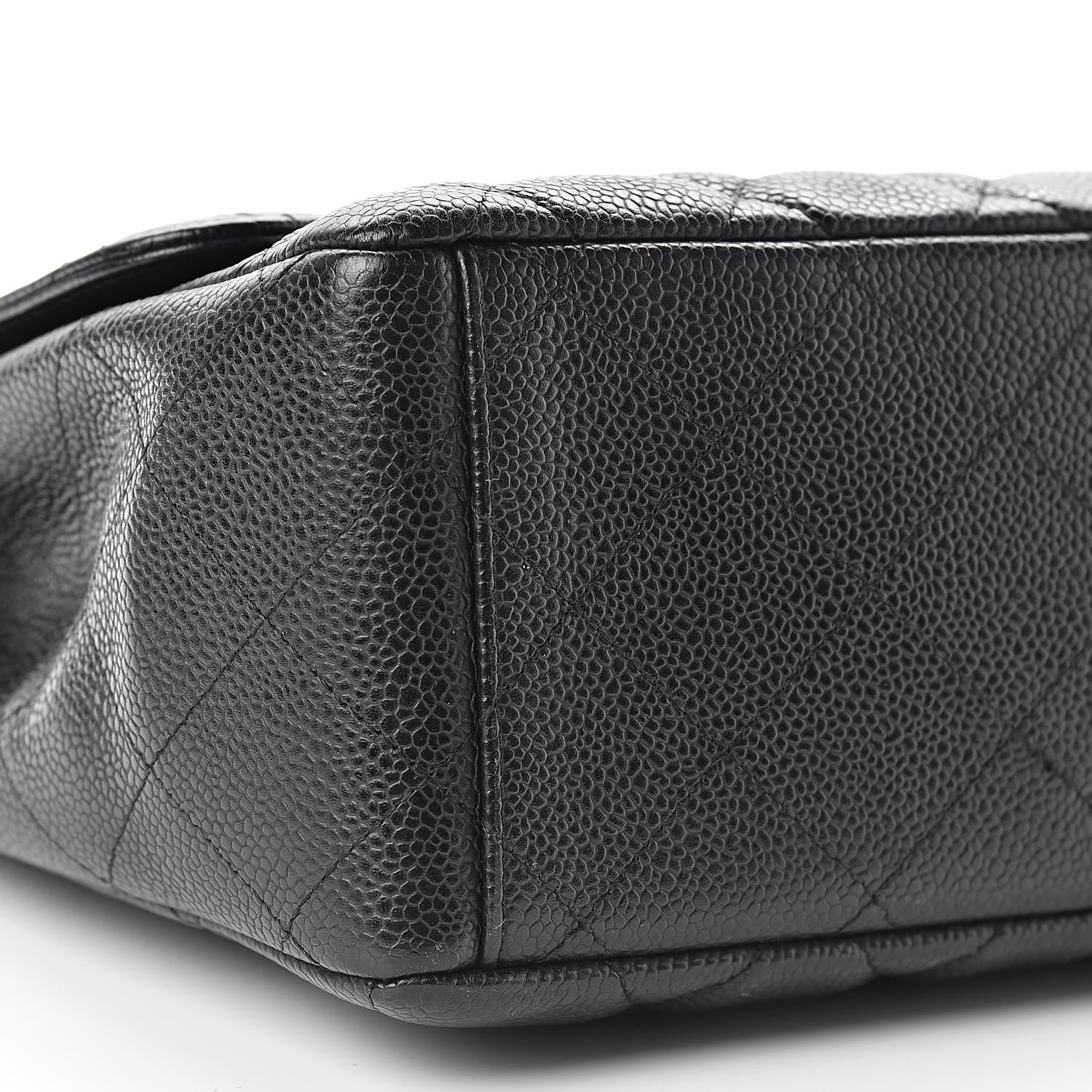 Chanel Caviar Quilted Maxi Single Flap Black 9 of 10