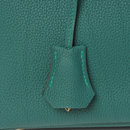 Hermes Togo Birkin 25 Malachite 24 of 35