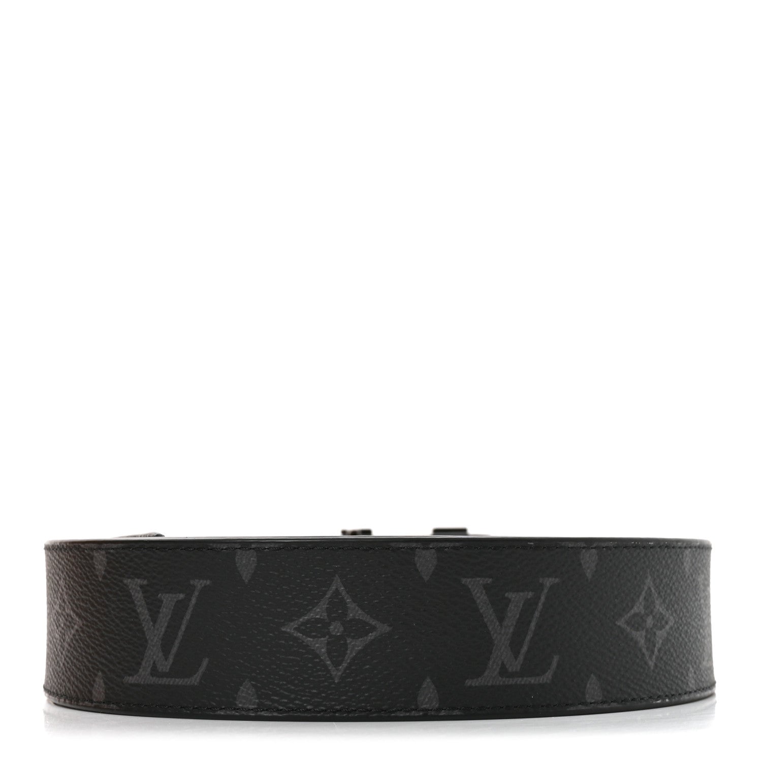 Louis Vuitton Calfskin Monogram Eclipse 40mm LV Initiales Reversible Belt 120 48 2 of 6