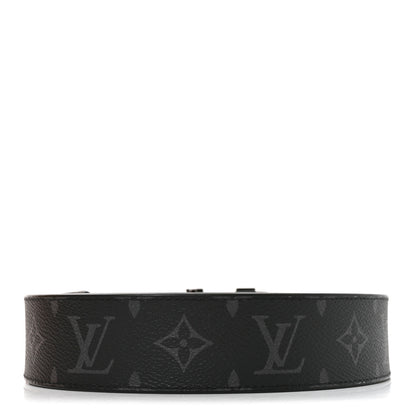 Louis Vuitton Calfskin Monogram Eclipse 40mm LV Initiales Reversible Belt 120 48 2 of 6