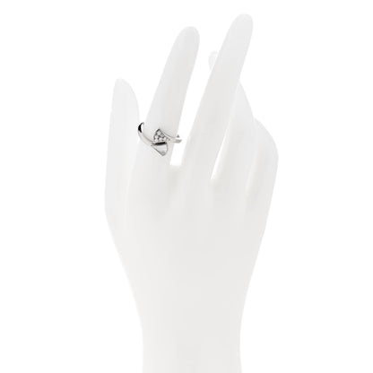 Bulgari 18K White Gold Mother of Pearl Diamond Divas' Dream Ring 54 7 2 of 6