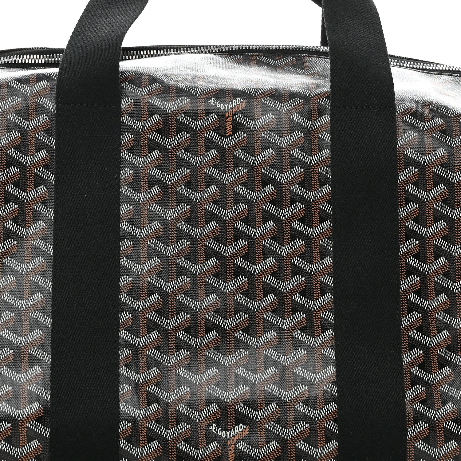Goyard Goyardine Voltigeur MM Pet Carrier Black 7 of 9