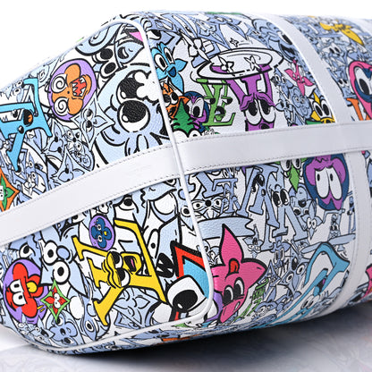 Louis Vuitton Monogram Comics Keepall Bandouliere 50 Multicolor 7 of 10