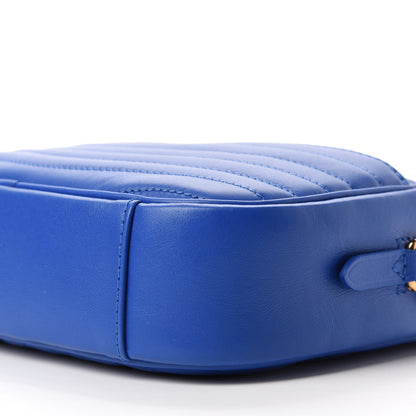 Louis Vuitton Calfskin New Wave Camera Bag Bleu Neon 7 of 10