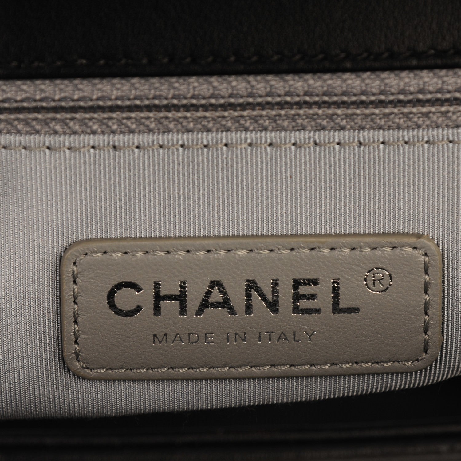 Chanel Calfskin Chevron Quilted New Medium Boy Flap Black 6 of 7
