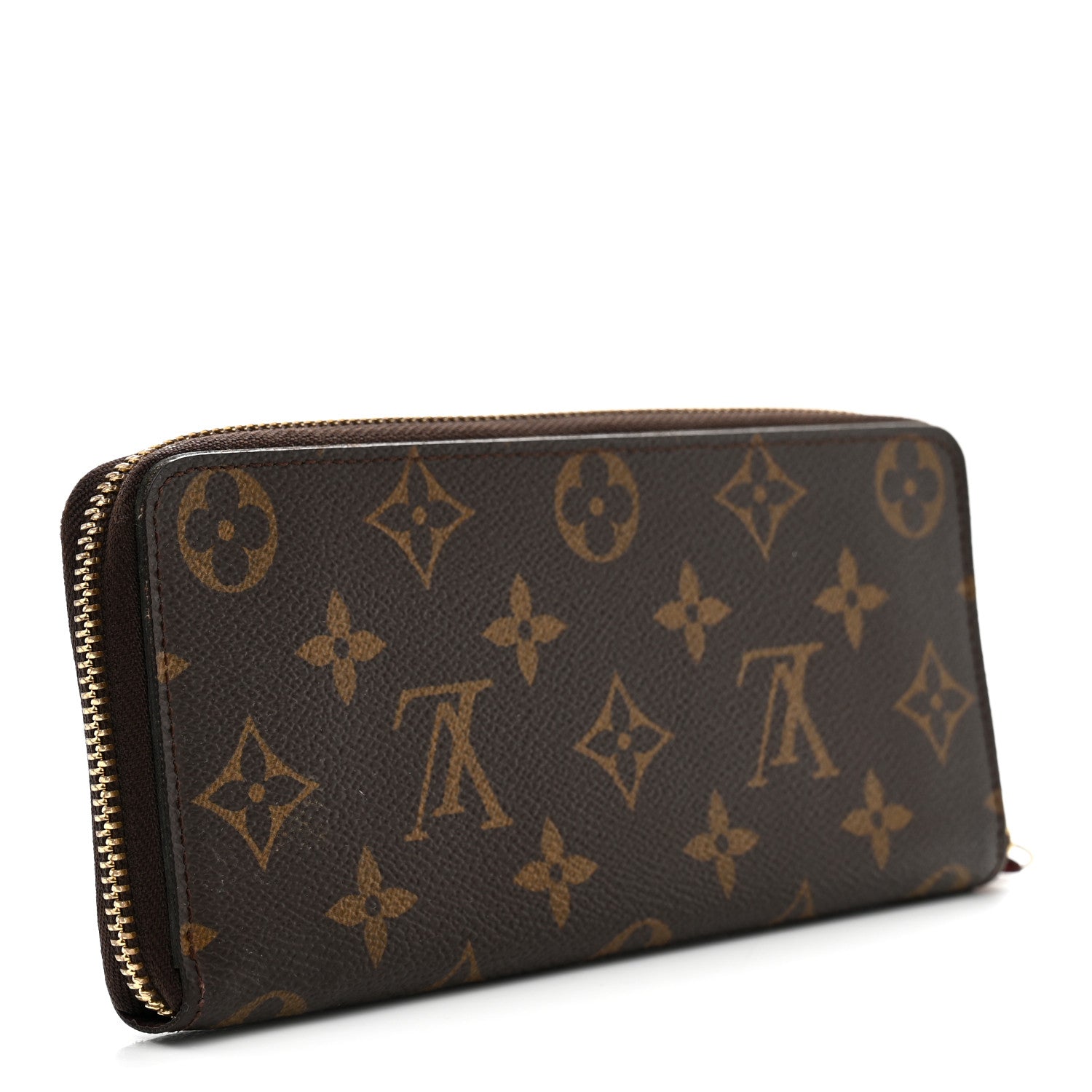 Louis Vuitton Monogram Clemence Wallet Fuchsia 3 of 7