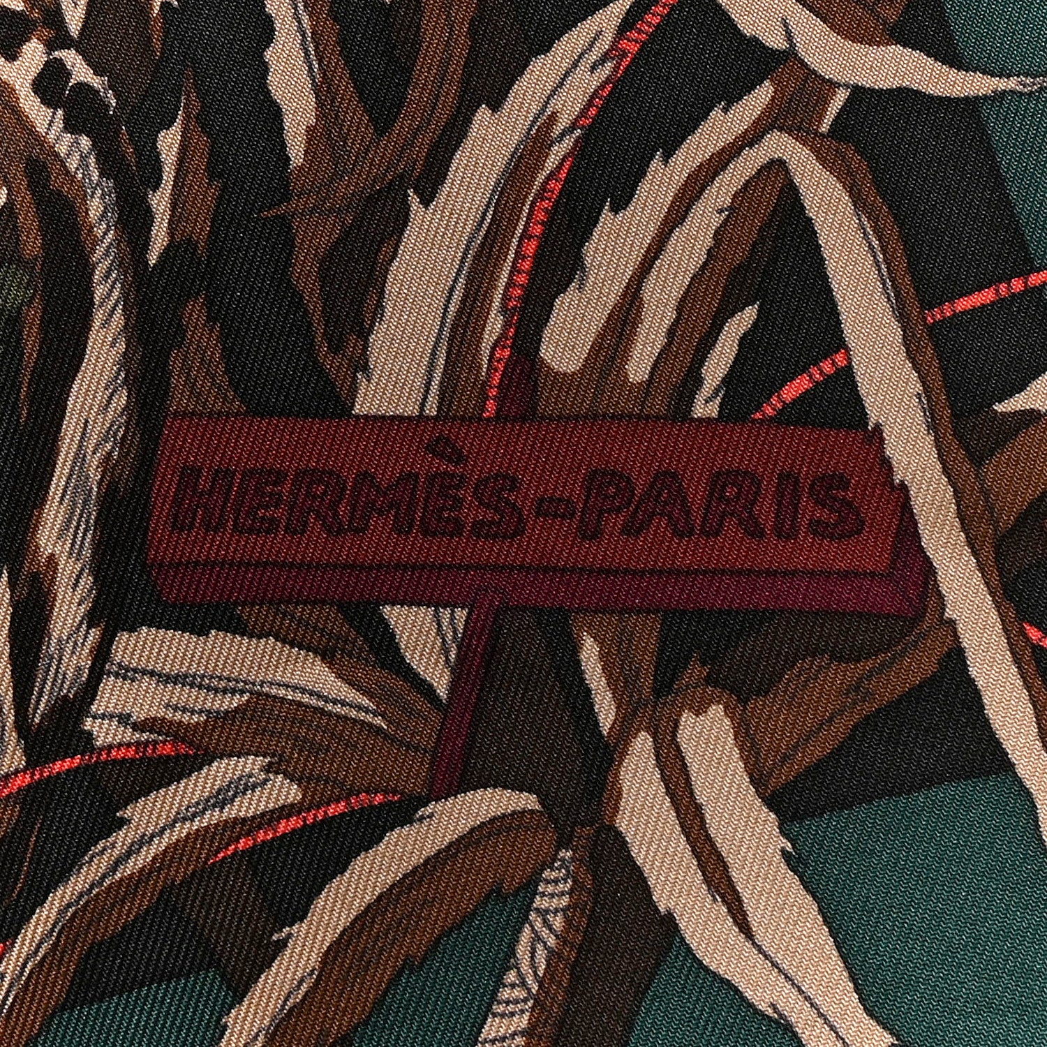 Hermes Silk Jardin A Sintra Scarf 90 2 of 4