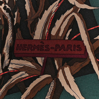 Hermes Silk Jardin A Sintra Scarf 90 2 of 4