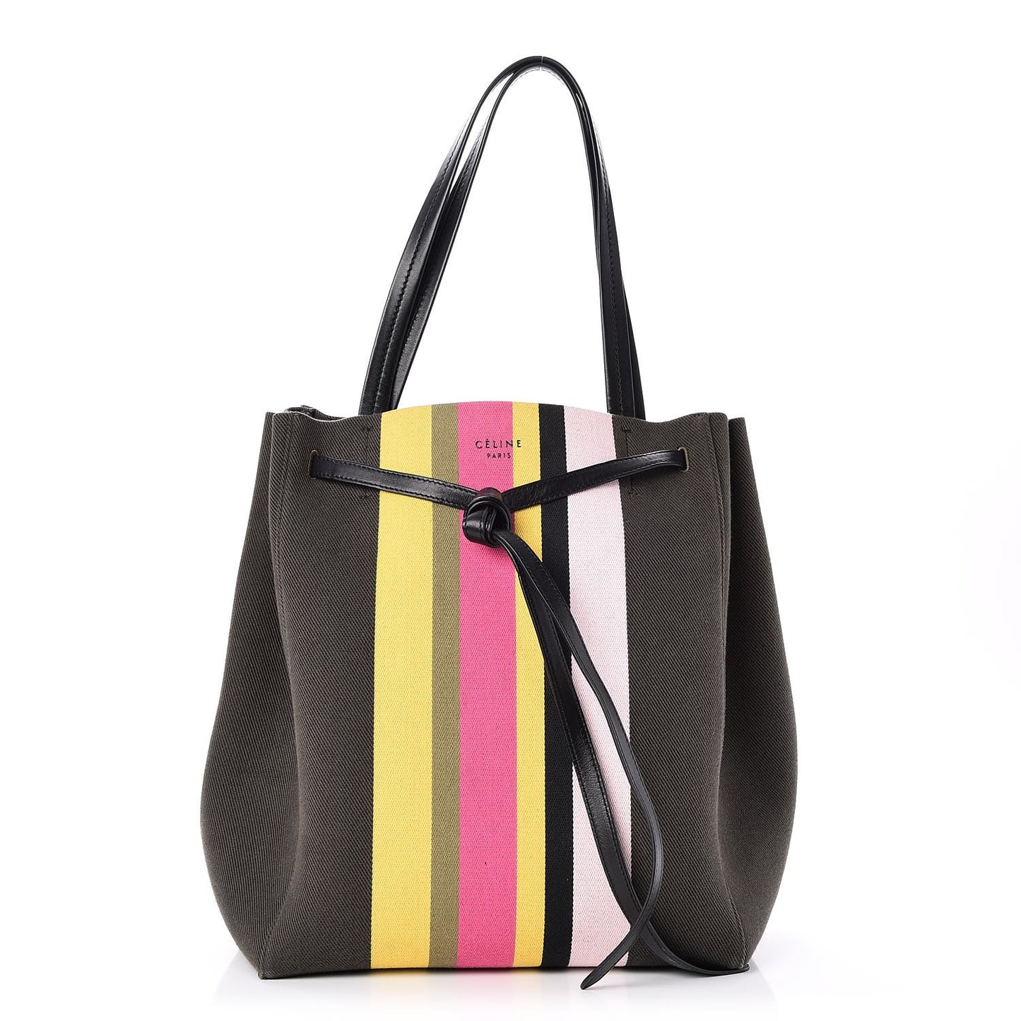 Textile Striped Medium Belt Cabas Phantom Multicolor