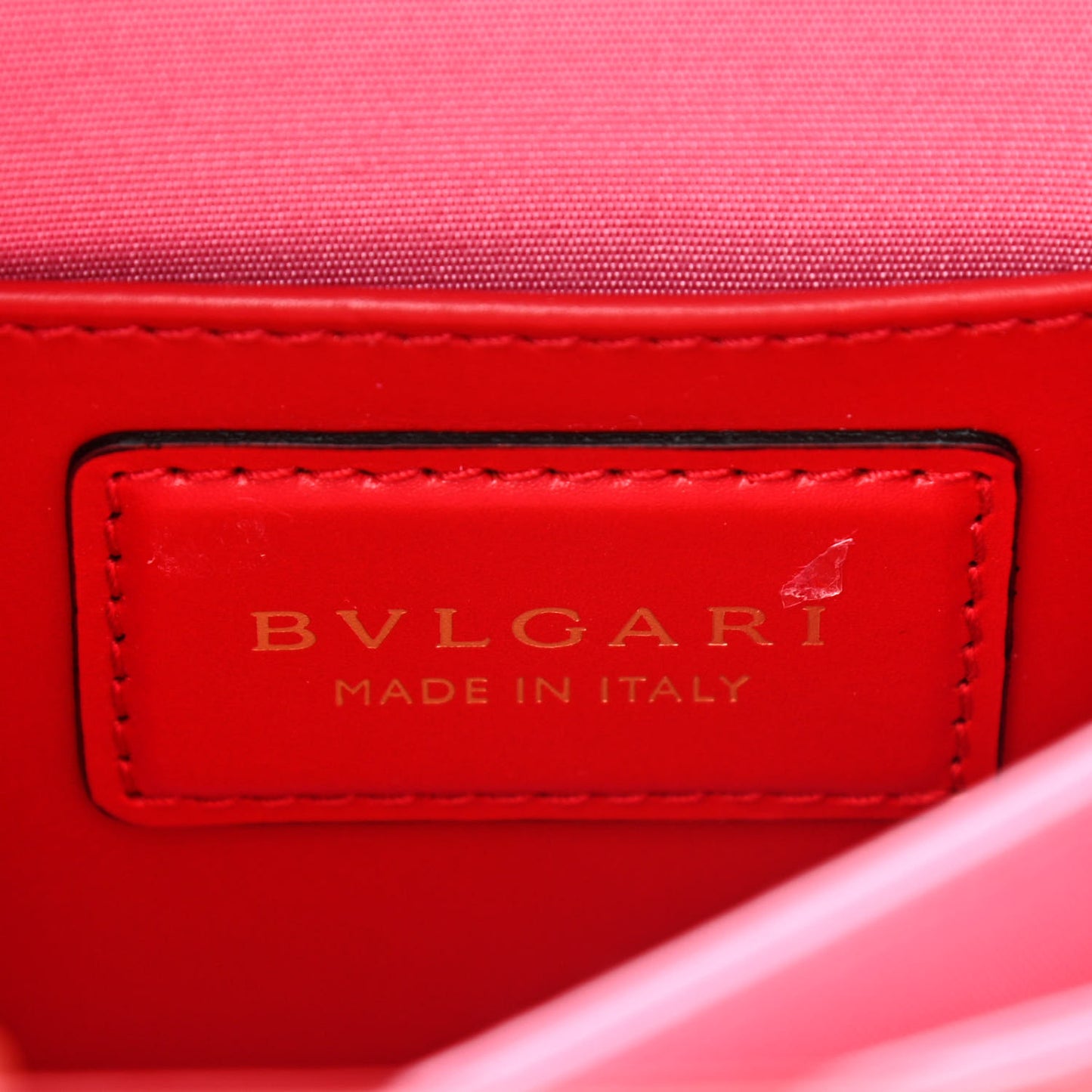 Calfskin Serpenti Forever Top Handle Red
