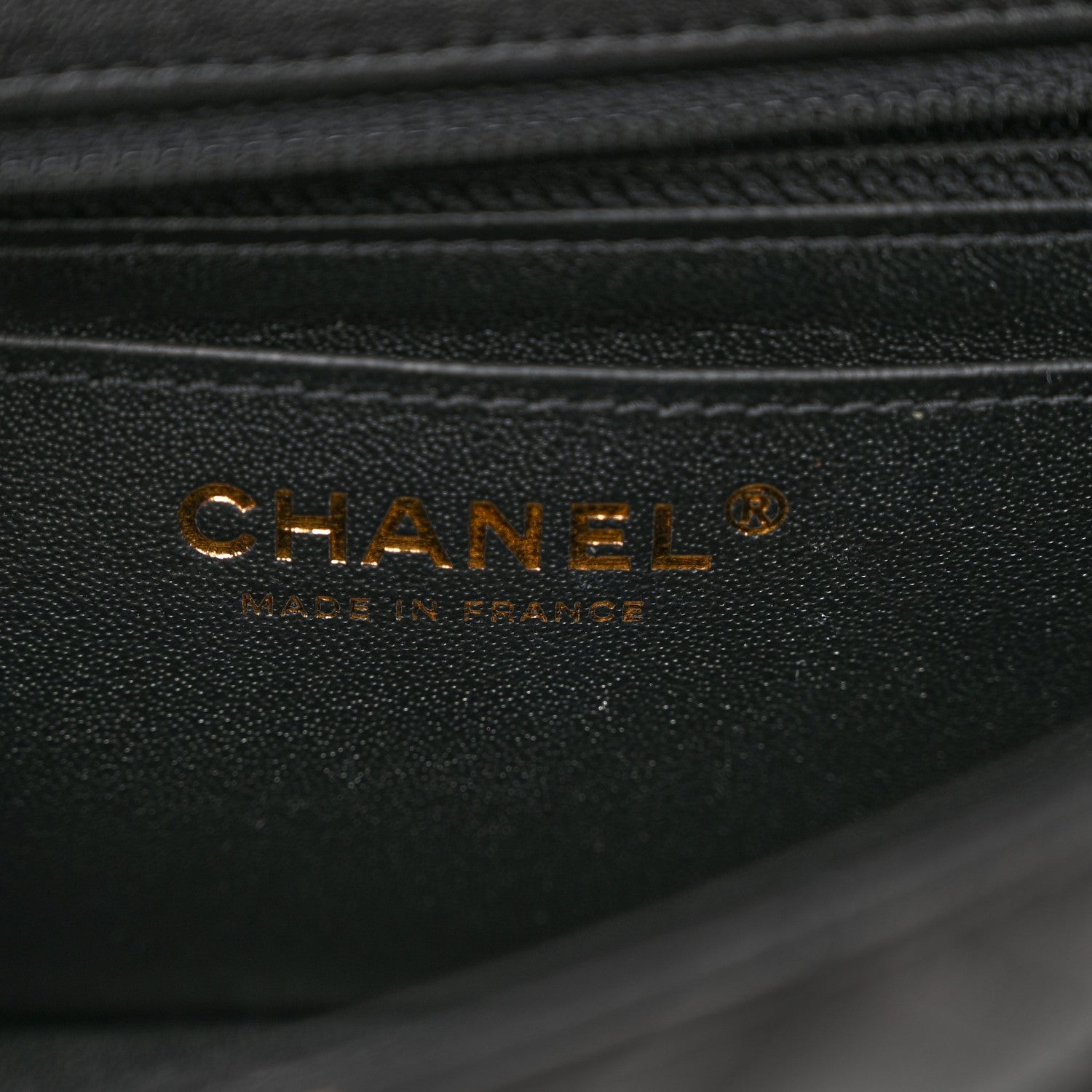 Chanel Lambskin Quilted Mini Rectangular Flap Black 6 of 11