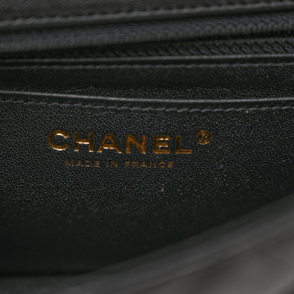 Chanel Lambskin Quilted Mini Rectangular Flap Black 6 of 11