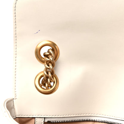 Gucci Calfskin Matelasse Small GG Marmont Shoulder Bag White 12 of 17