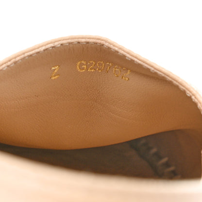 Chanel Lambskin CC Espadrilles 39 Beige Black 8 of 10