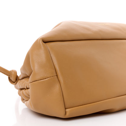 Mansur Gavriel Lambskin Twist Cloud Chain Clutch Caramel 9 of 10