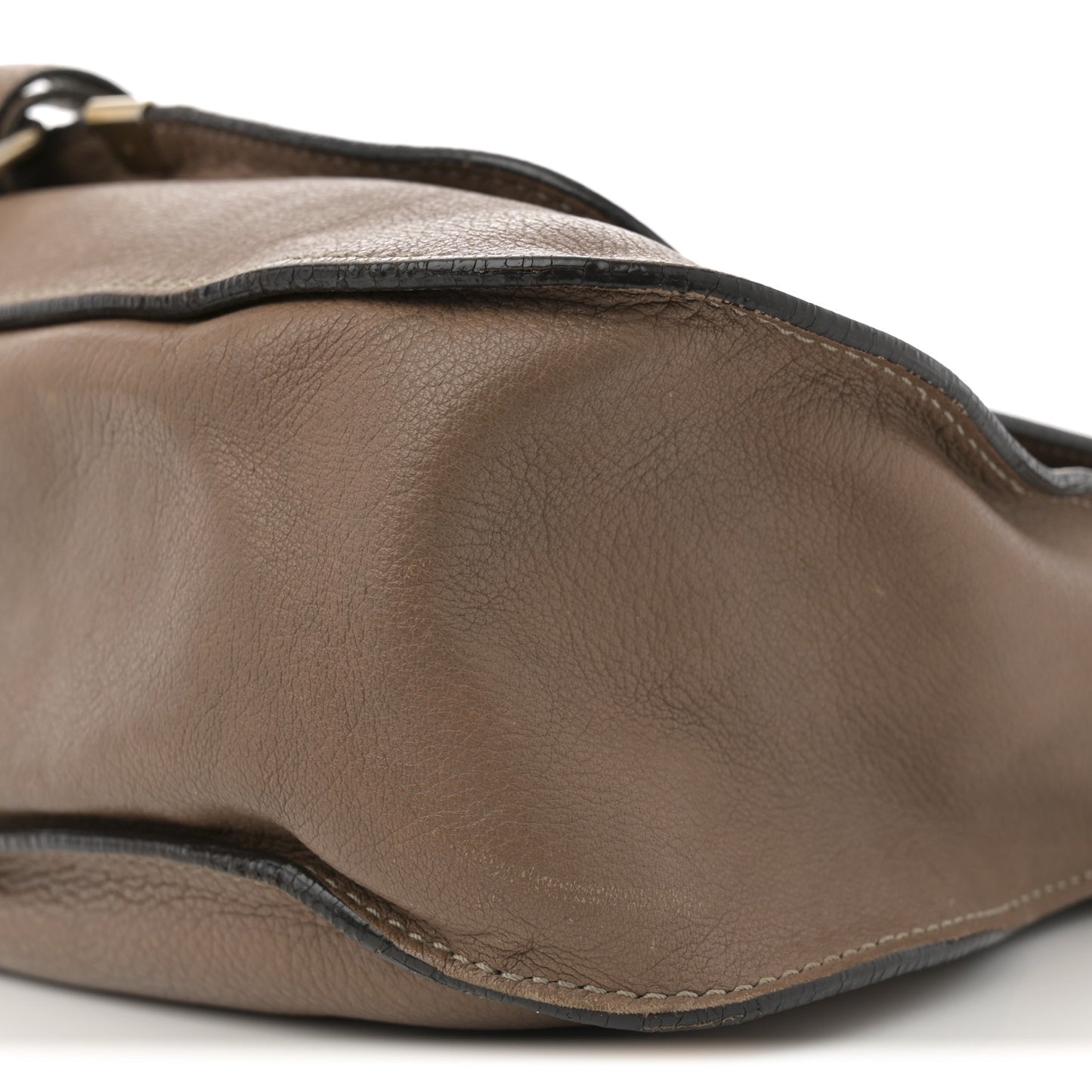 Calfskin Medium Marcie Top Handle Bag Nut