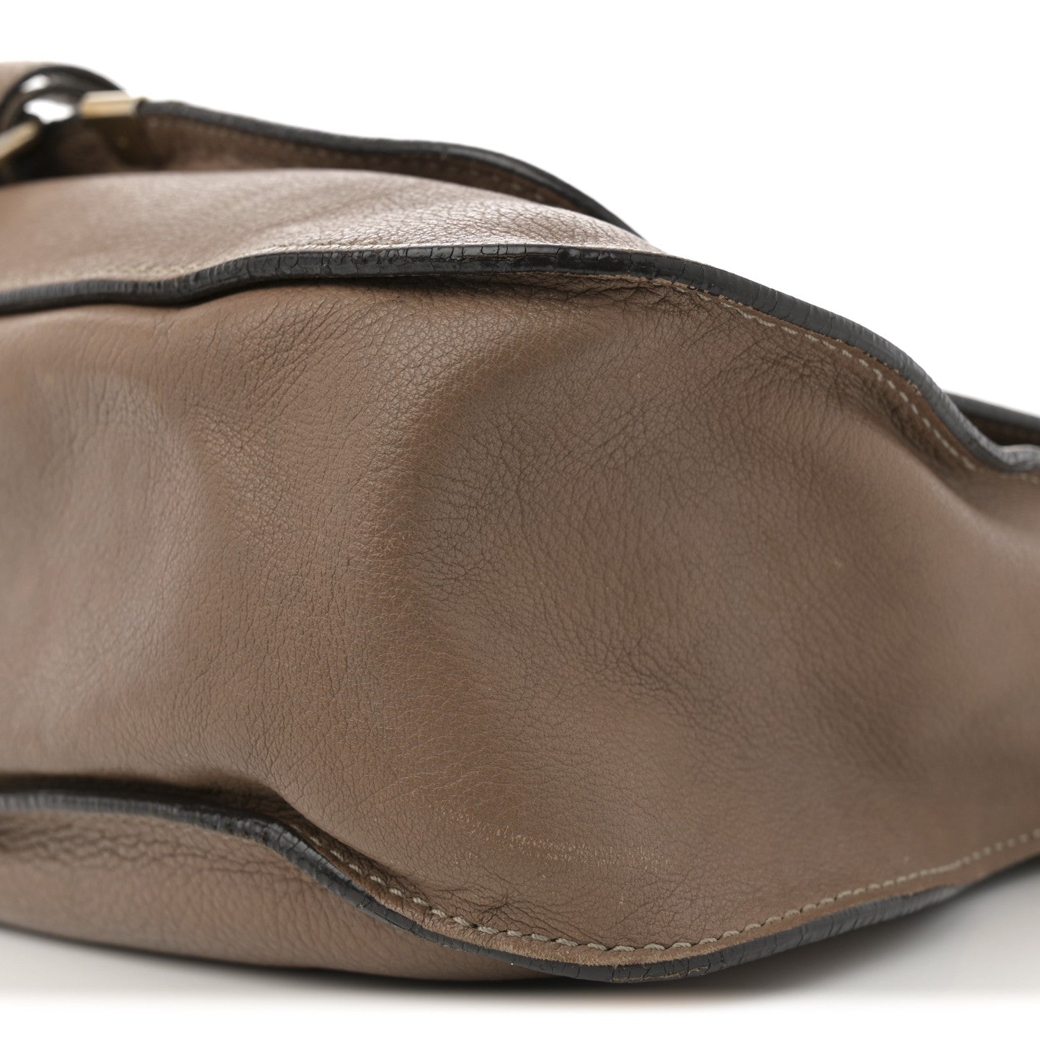 Chloe Calfskin Medium Marcie Top Handle Bag Nut 16 of 41