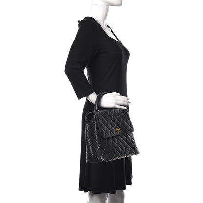 Chanel Caviar Quilted Jumbo Kelly Flap Black 2 of 11