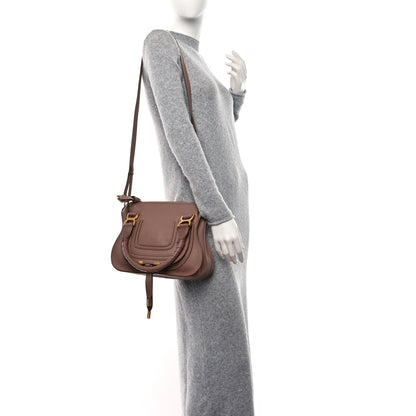 Chloe Calfskin Small Marcie Satchel Woodrose 3 of 8