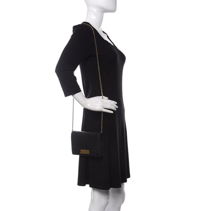 Christian Dior Canyon Grained Lambskin Dio(r)evolution Flap Bag Black 2 of 10