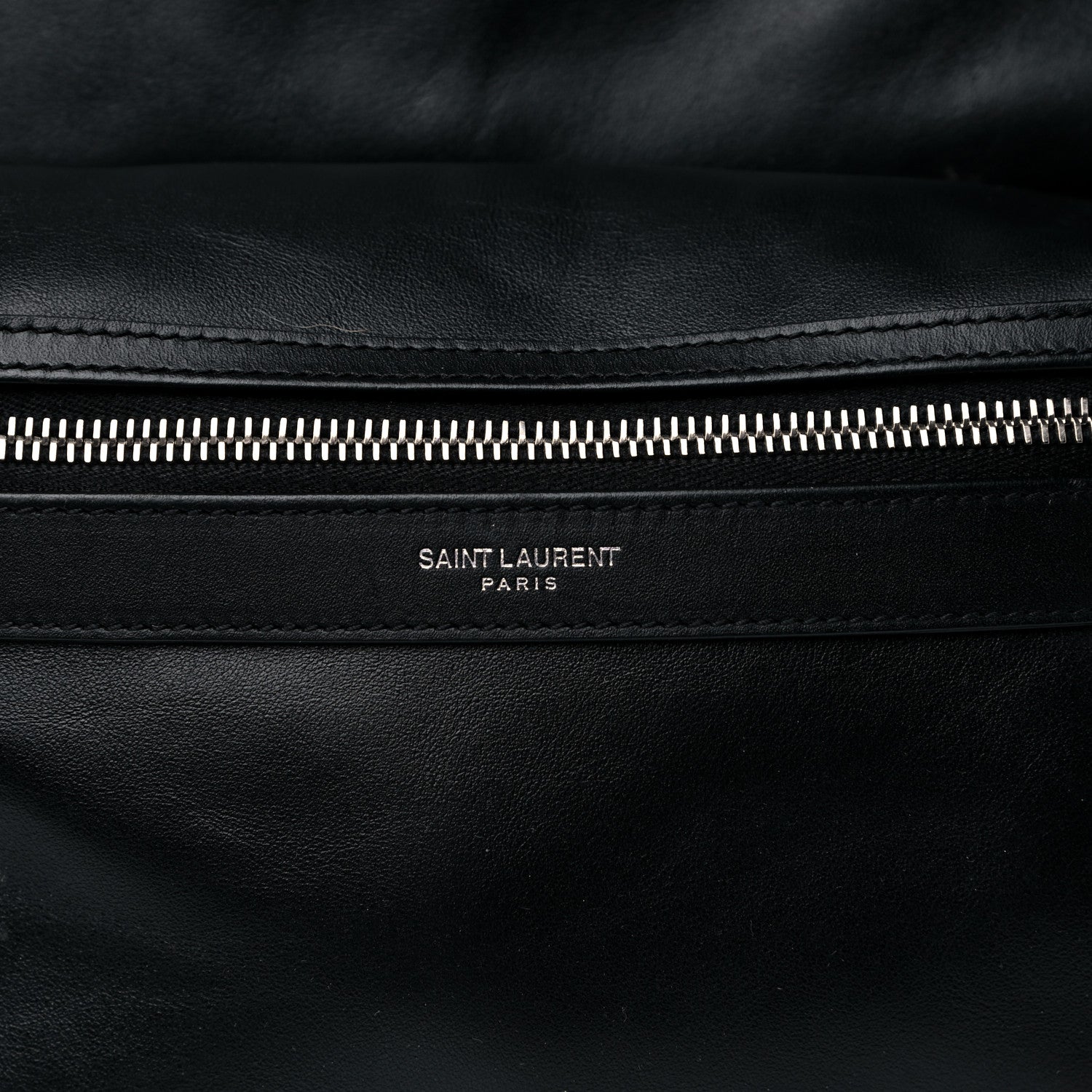 Saint Laurent Calfskin City Backpack Black 7 of 12