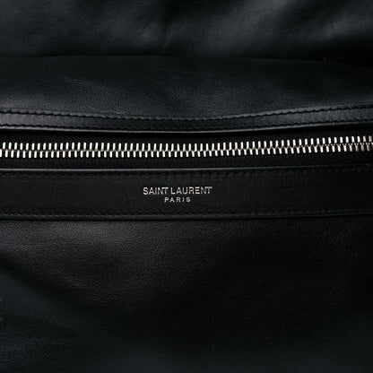 Saint Laurent Calfskin City Backpack Black 7 of 12