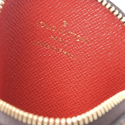 Louis Vuitton Monogram 2020 Christmas Animation Bumper Cars Round Coin Purse Coquelicot 5 of 9