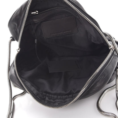 Alexander Wang Washed Lambskin Brenda Chain Shoulder Bag Black 5 of 8