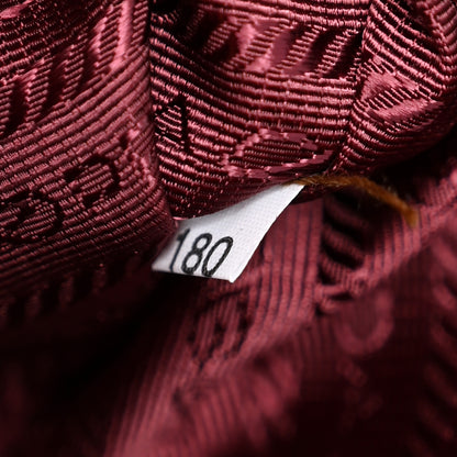 Prada Suede Medium Explore Shoulder Bag Bordeaux 7 of 11