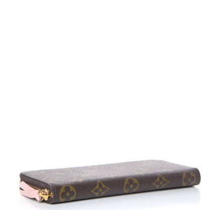 Louis Vuitton Monogram Clemence Wallet Rose Ballerine 4 of 8