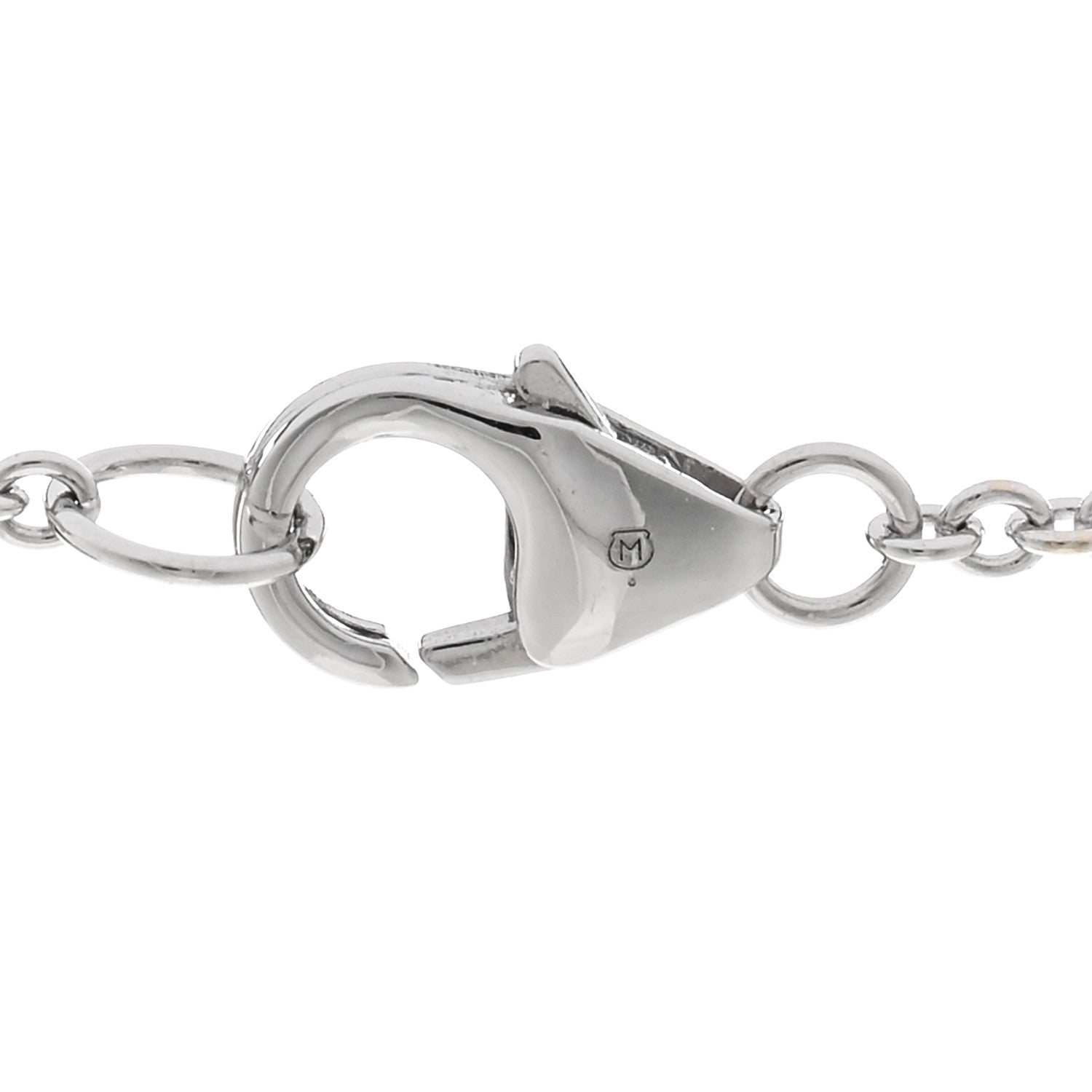 Mikimoto 18K White Gold Akoya Pearl 6mm Station Necklace 32" 4 of 4
