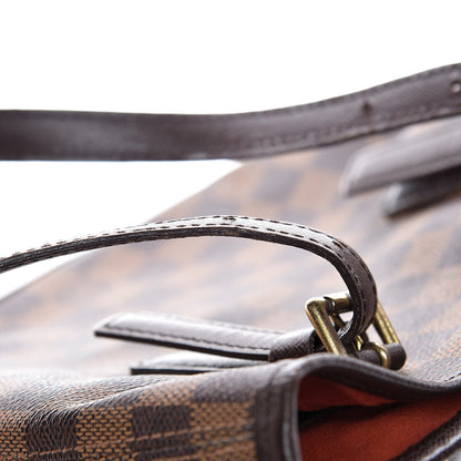 Louis Vuitton Damier Ebene Marais Bucket 23 8 of 19