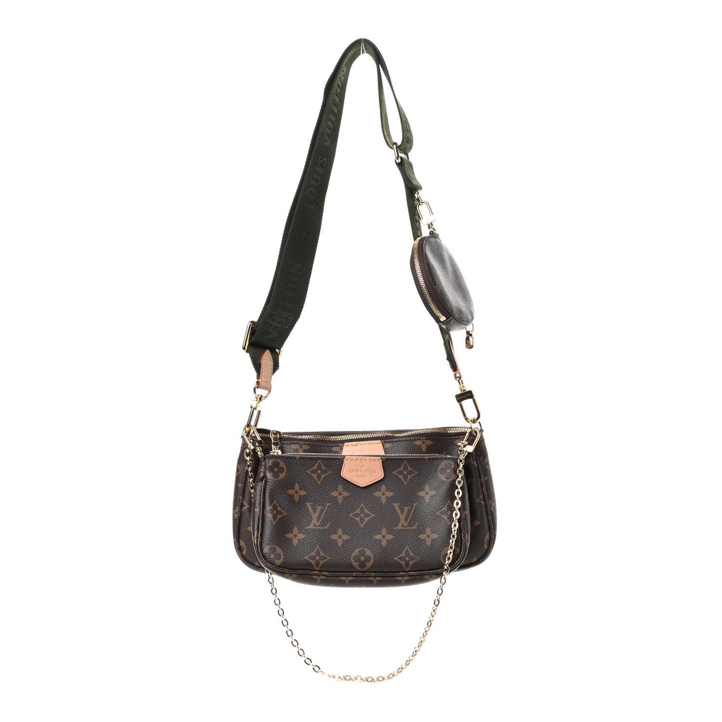 Monogram Multi Pochette Accessories Kaki