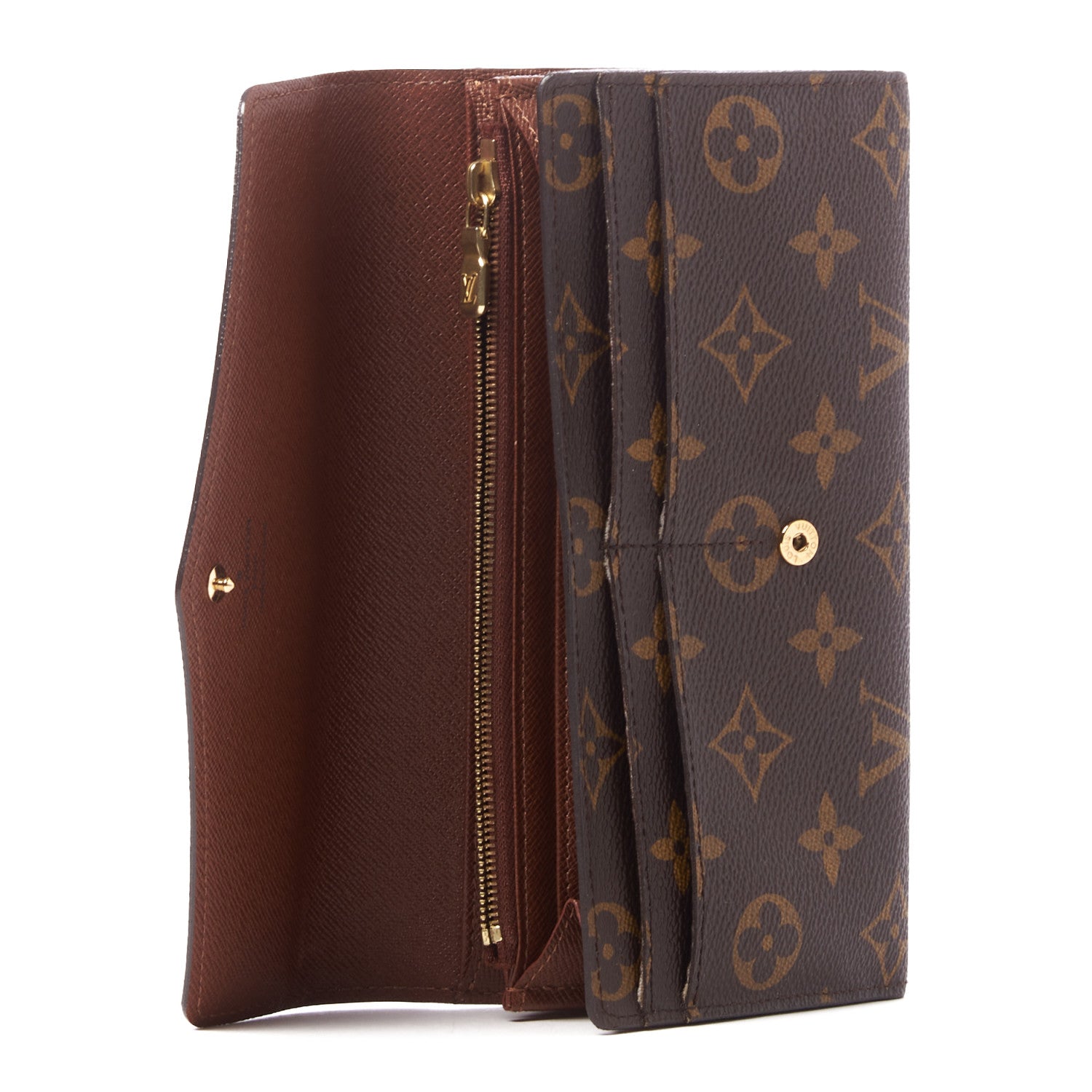 Louis Vuitton Monogram Sarah Wallet NM 4 of 9