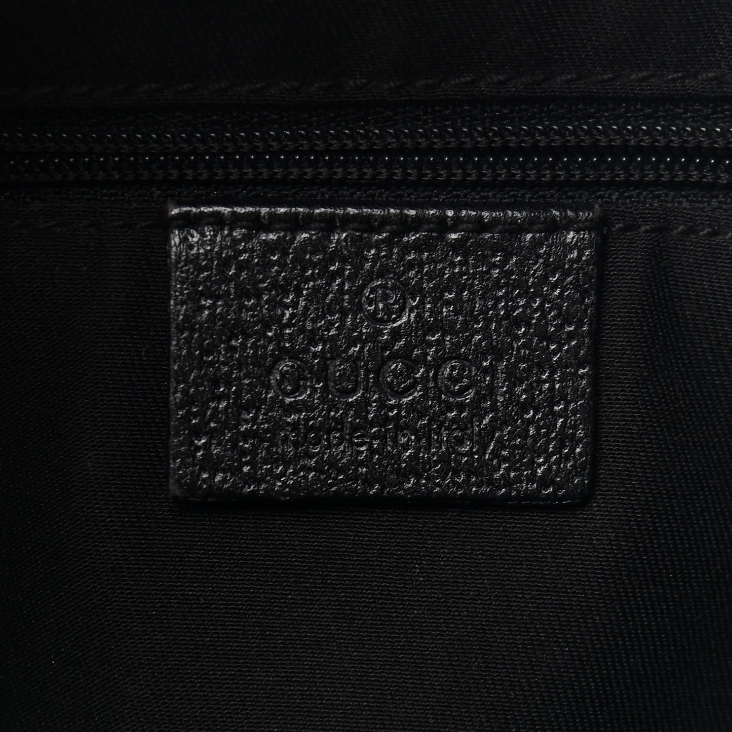 Monogram Medium Abbey Shoulder Bag Black