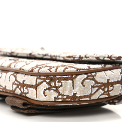 Christian Dior X CACTUS JACK Oblique Saddle Arm Pouch Coffee 9 of 10