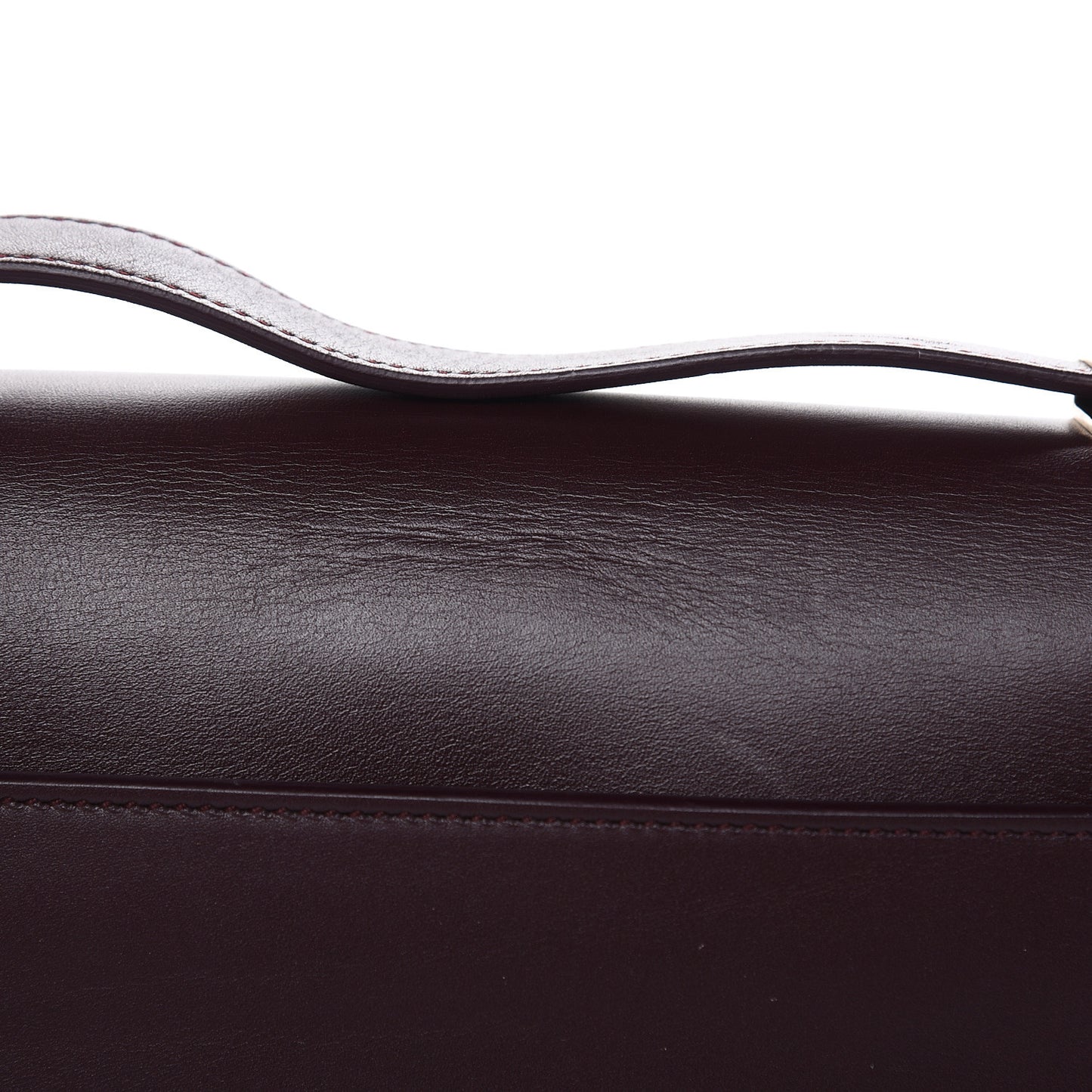 Calfskin Medium Dylan Shoulder Bag Burgundy