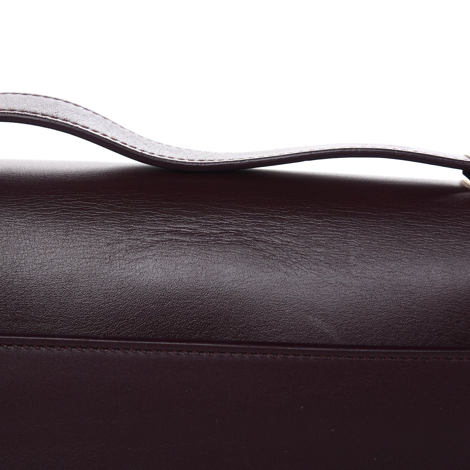 Saint Laurent Calfskin Medium Dylan Shoulder Bag Burgundy 11 of 12