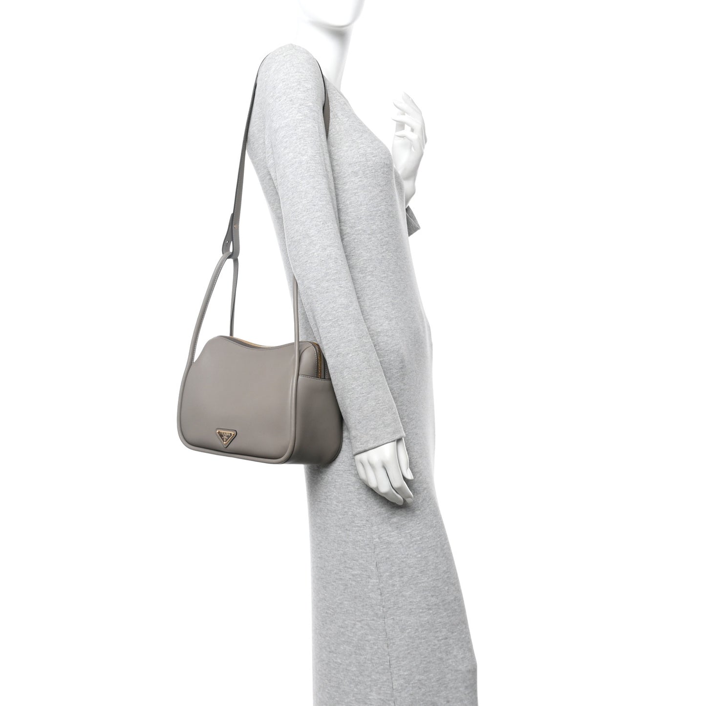 Soft Calfskin Darling Shoulder Bag Clay
