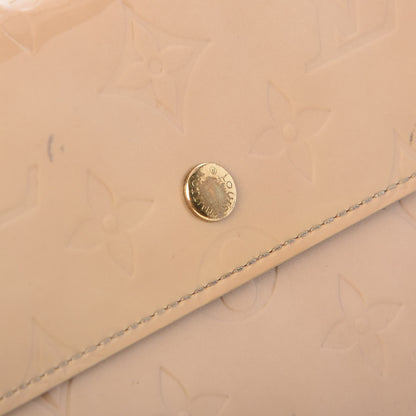 Louis Vuitton Vernis Porte Tresor International Wallet Beige 8 of 12