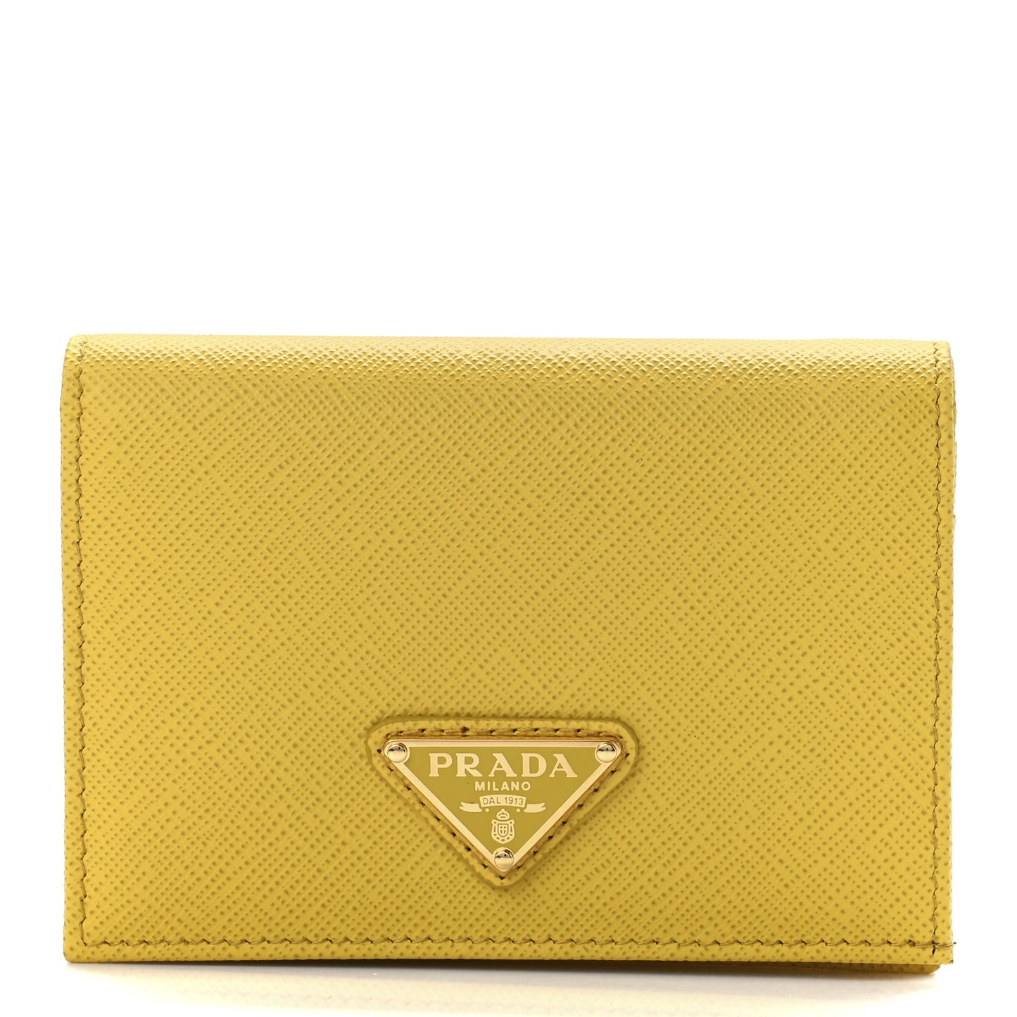 Saffiano Small Wallet Sunny Yellow