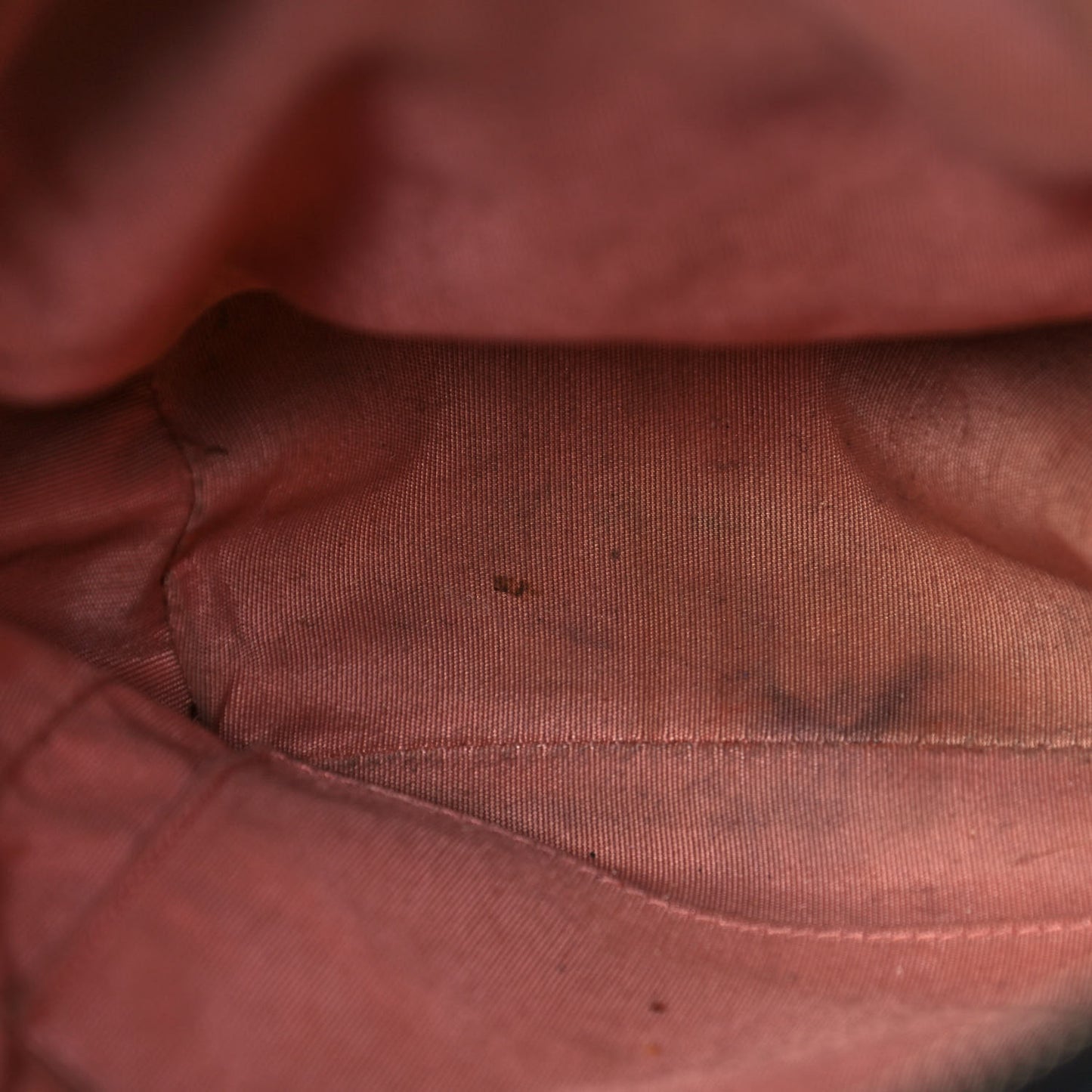 Knit Quilted Backpack Black Burgundy