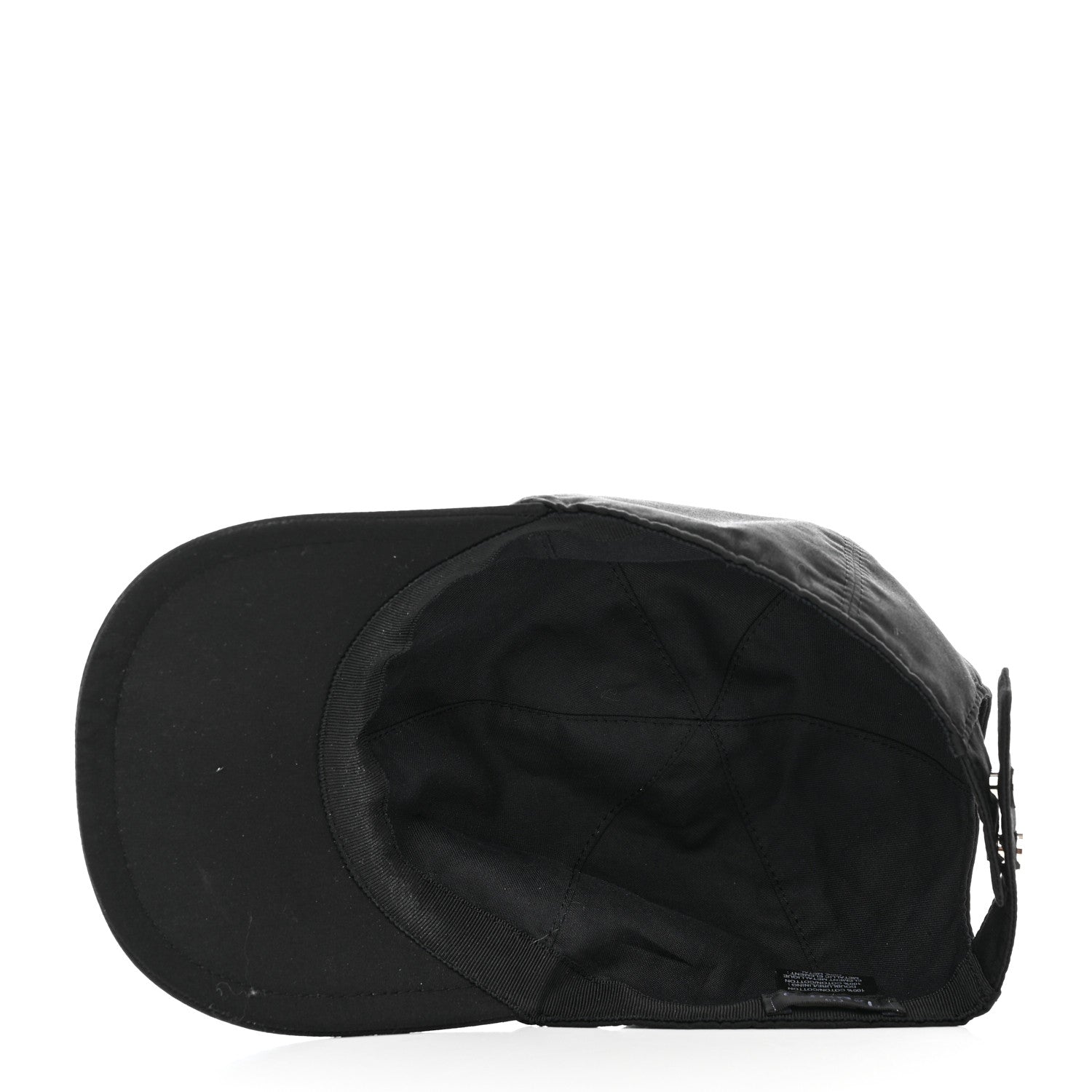 Chanel Cotton CC Cap Hat Black 7 of 8